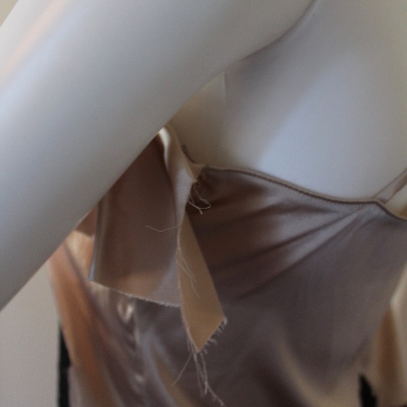 🌟VINTAGE🌟 Y2K Passion Bait Silk and Lace Spaghetti Strap Tank - Picture 5 of 7